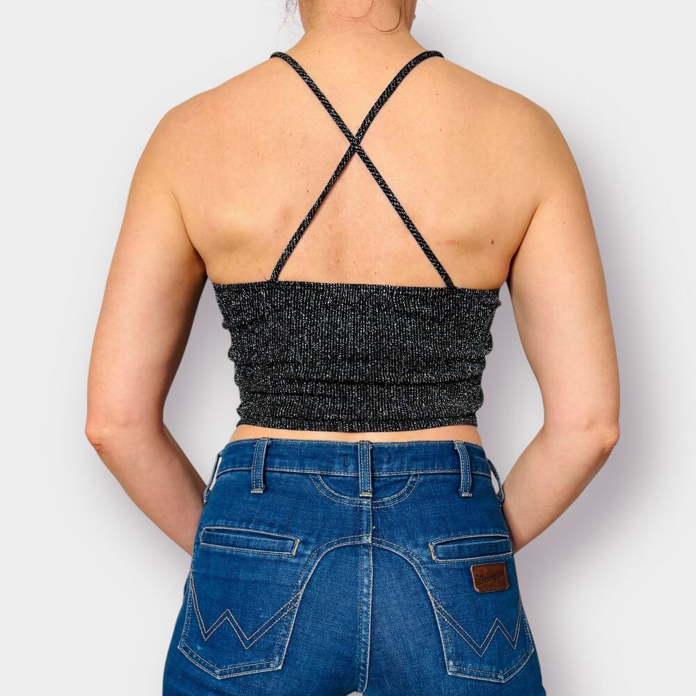 90s Sparkle Cross Back Tank‎ Size M - Picture 8 of 8